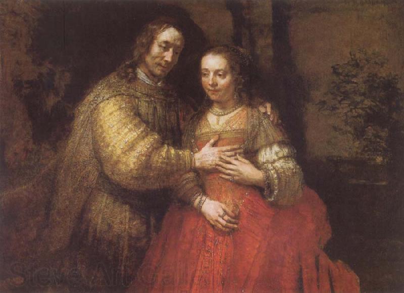 REMBRANDT Harmenszoon van Rijn Portrait of Two Figures from the Old Testament Spain oil painting art